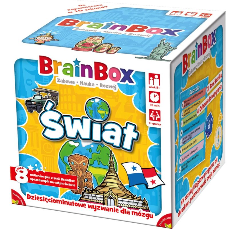 Gra karciana REBEL BrainBox Świat (Druga edycja) 116133