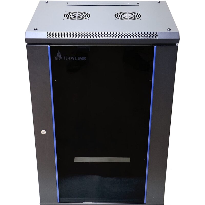 Szafa RACK EXTRALINK 19" 15U EX.14343 600 x 600 mm, Wisząca Czarny