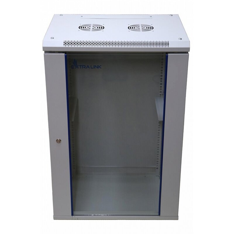 Szafa RACK EXTRALINK 19" 15U EX.14350 600 x 600 mm, Wisząca Szary