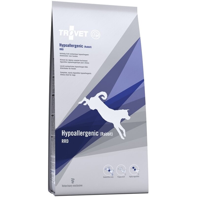 Karma dla psa TROVET Rabbit Rice Diet hipoalergiczna 3kg