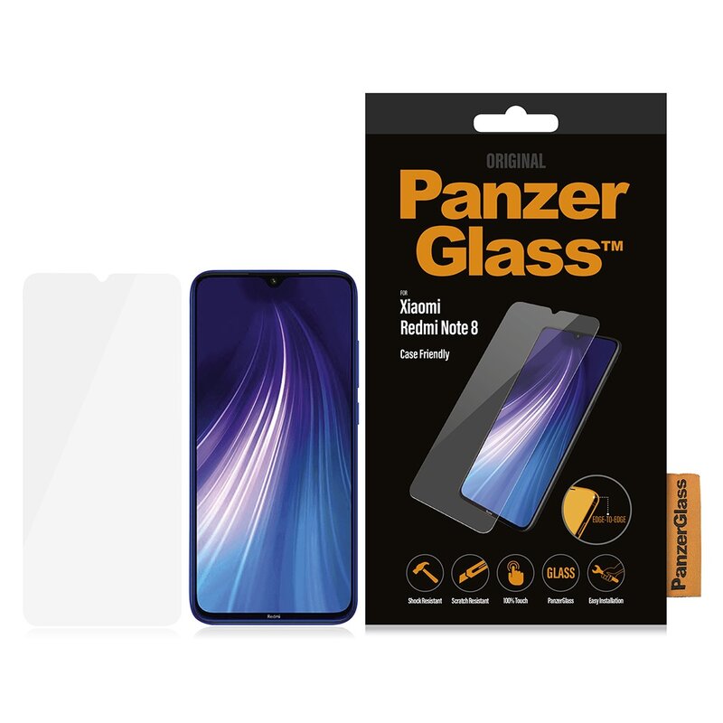 Szkło hartowane PANZERGLASS E2E Regular do Xiaomi Redmi Note 8