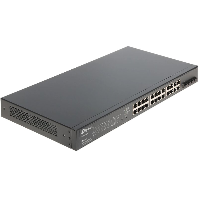 Switch TP-LINK JetStream SG2428P Gigabit Ethernet, 28 portów, Funkcja PoE, Zarządzalny