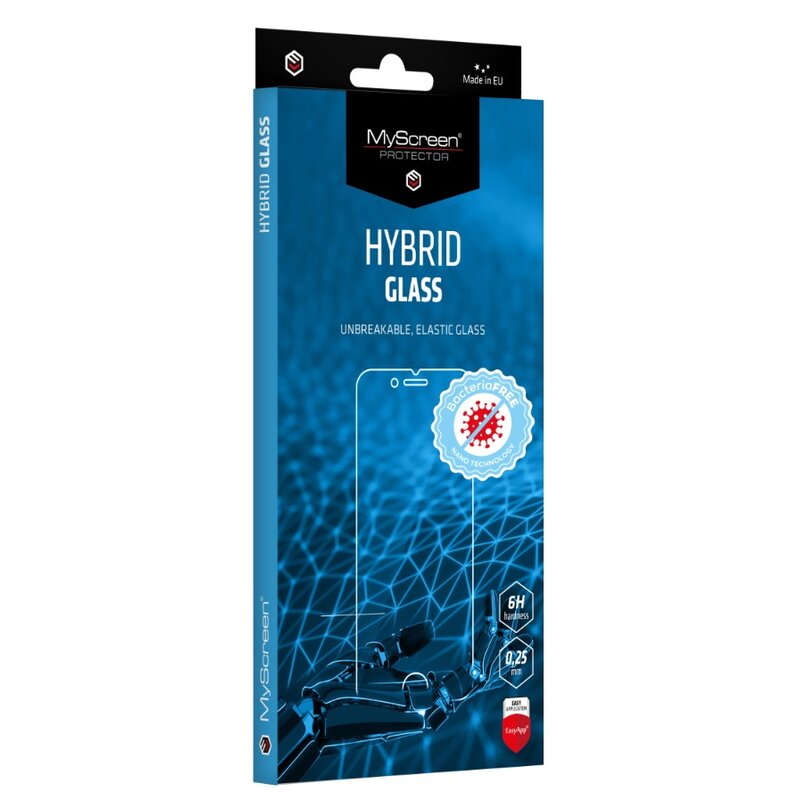 Szkło hybrydowe MYSCREEN HybridGlass BacteriaFree do Cat S62 Pro