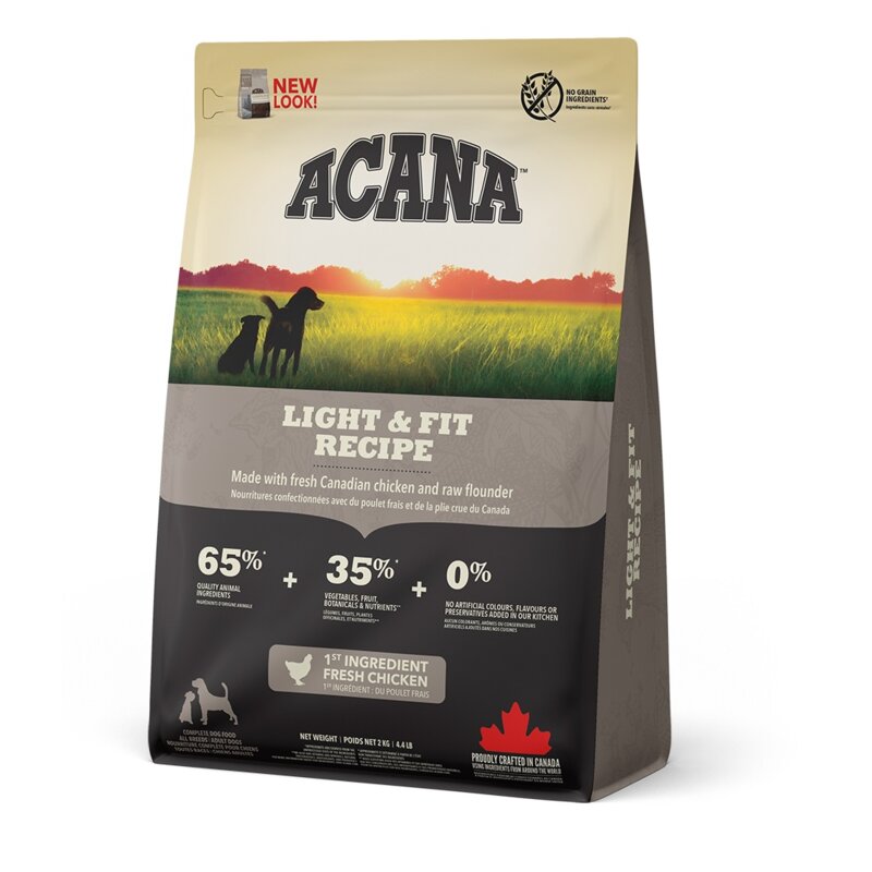 Karma dla psa ACANA Light & Fit Recipe Kurczak 2 kg