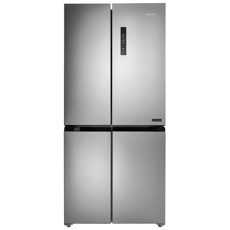 Lodówka CONCEPT LA8383ss No frost Side by side 183cm Srebrna