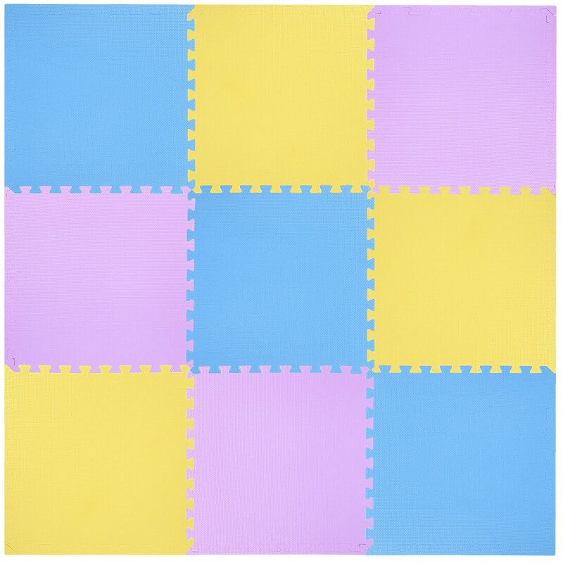 Mata pod sprzęt fitness HMS MP10y (180 x 180 cm)