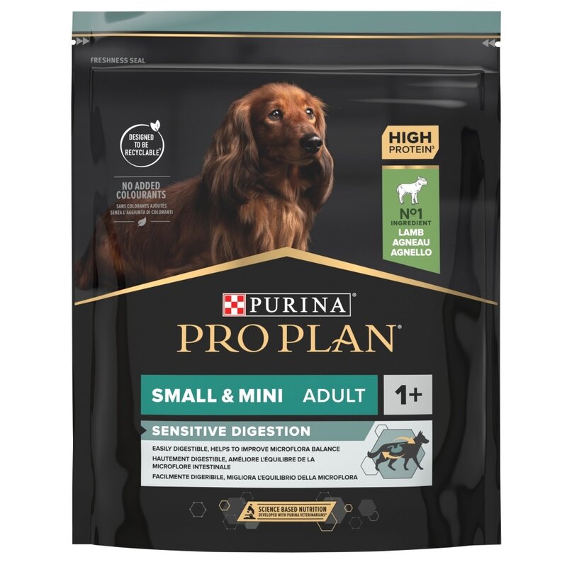 Karma dla psa PURINA Pro Plan Sensitive Digestion Optidigest Small & Mini Adult Jagnięcina 700 g
