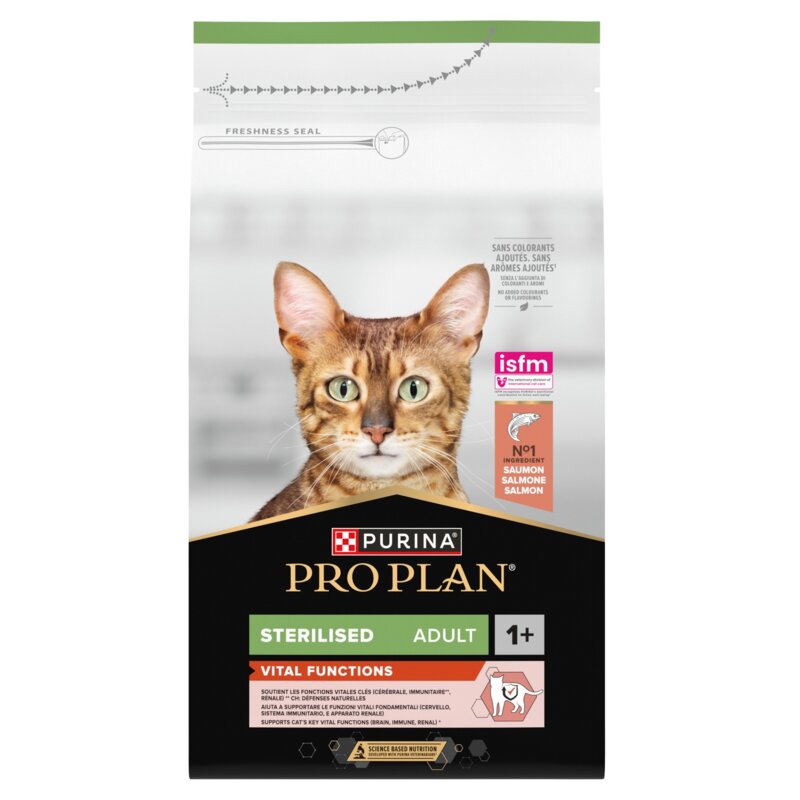 Karma dla kota PURINA Pro Plan Sterilised Vital Functions Łosoś 1.5 kg