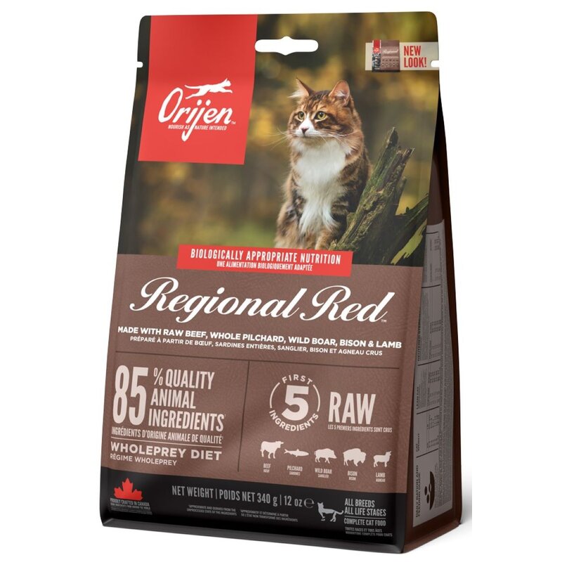 Karma dla kota ORIJEN Regional Red 340 g