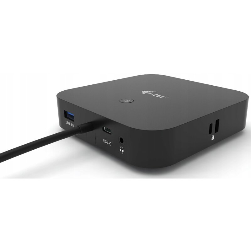 i-tec USB-C Dual Display Dock 2x Display Port PD 100W + zasilacz