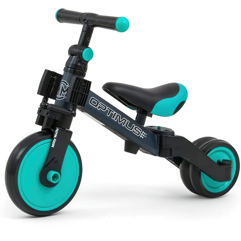 Rowerek biegowy MILLY MALLY 3w1 Optimus Miętowy