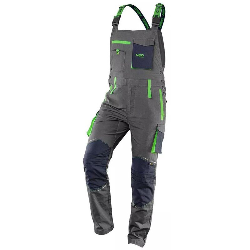 Spodnie robocze NEO TOOLS 81-247-XXL ogrodniczki (rozmiar XXL)