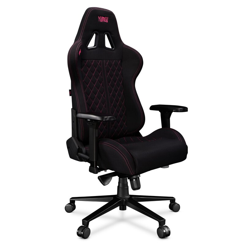 Fotel gamingowy YUMISU 2050 Czarno-różowy