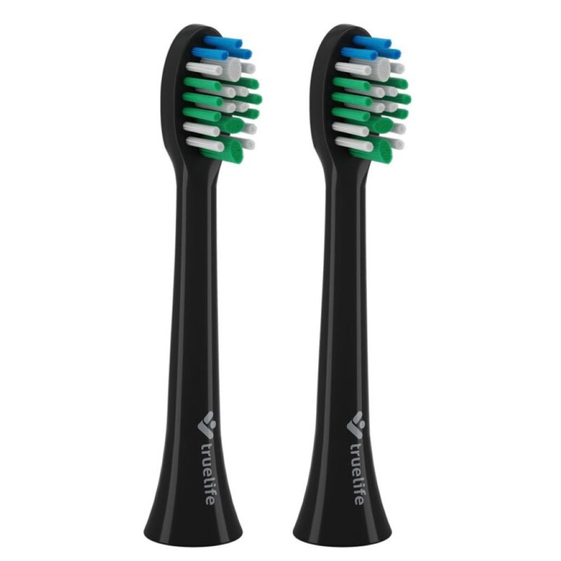 Końcówka szczoteczki TRUELIFE SonicBrush Compact Czarno-zielony (2 szt.)