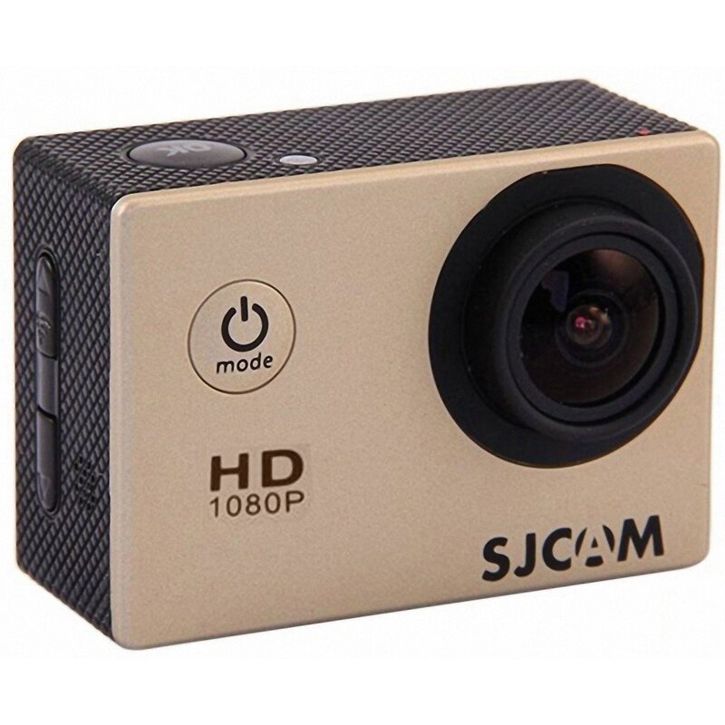 Kamera sportowa SJCAM SJ4000 WiFi Złota Filmy 2K/Filmy 4K 900 mAh 12MP Obudowa wodoodporna
