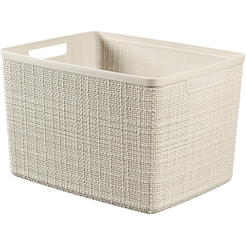 Koszyk CURVER Jute L 245373 Kremowy