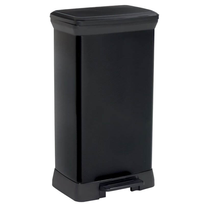 Kosz na śmieci CURVER Deco Bin 187178 50L Czarny
