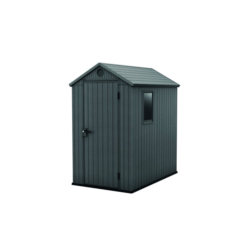 Domek narzędziowy KETER Darwin 4x6 Szary 125.8 x 184.5 x 205 cm