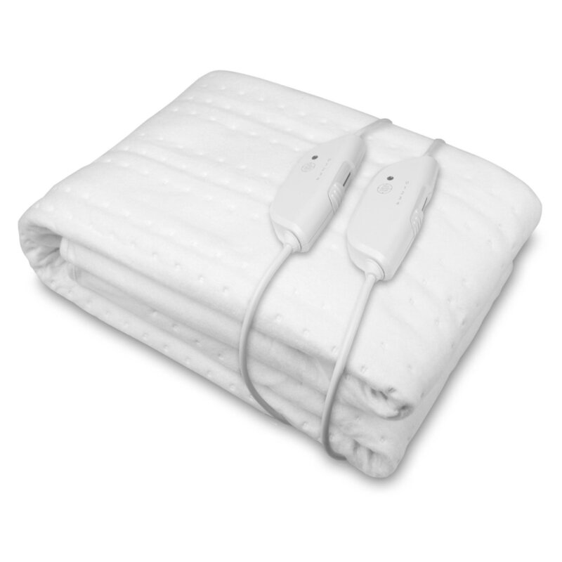 Podkładka grzejna Medisana HU 676 XL 200 W | 2 strefy temperatur | 1500 x 1600 mm | biały