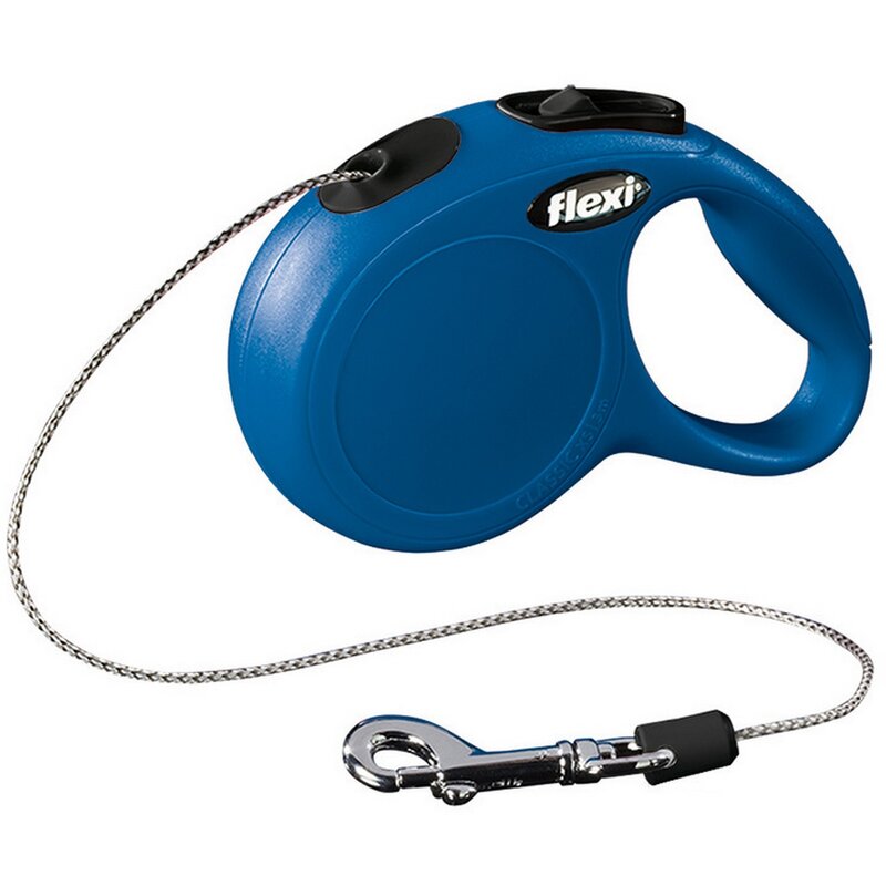 Smycz FLEXI New Classic XS (3 m - 8 kg) Niebieski