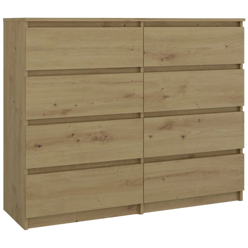 Komoda TOP E SHOP Malwa M8 140 Dąb Artisan