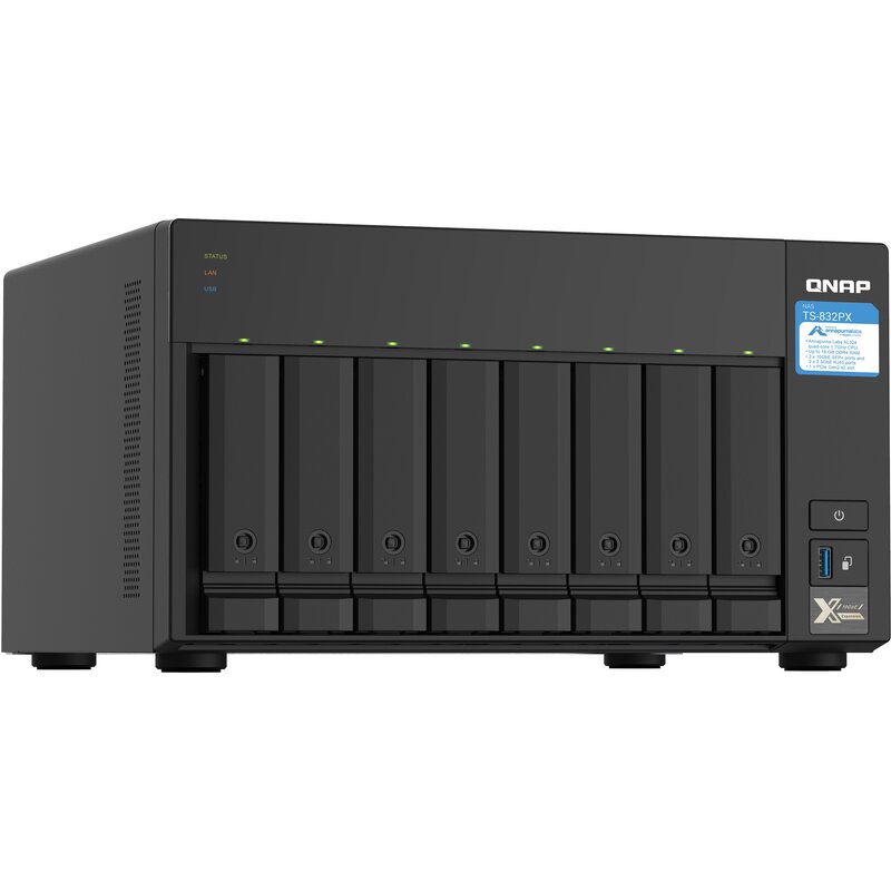 Serwer plików QNAP TS-832PX-4G 4GB RAM