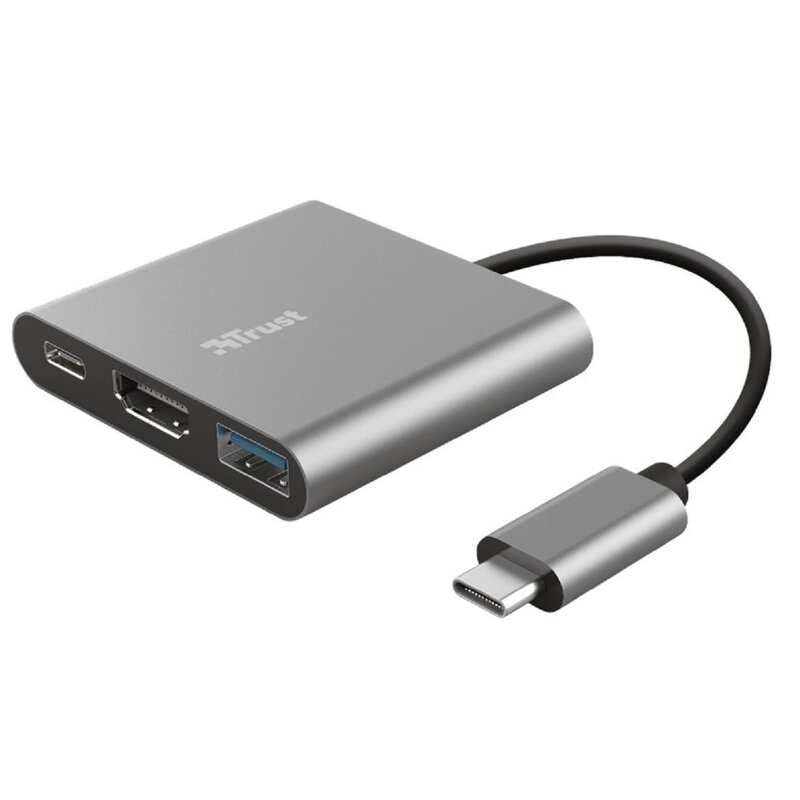 Adapter TRUST DALYX 3-IN-1 USB-C (23772)