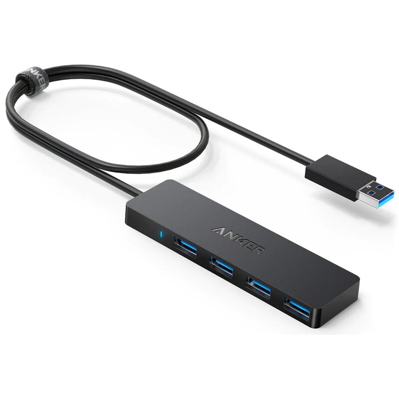 Hub ANKER Ultra Slim A7516012 USB 3.2 Gen. 1, Pasywny
