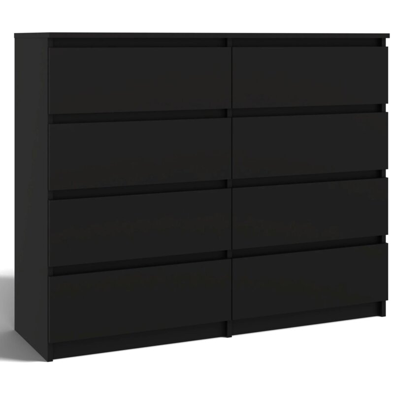 Komoda TOP E SHOP Malwa M8 120 Czarny