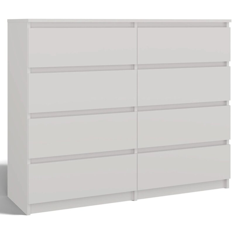 Komoda TOP E SHOP Malwa M8 120 Biały