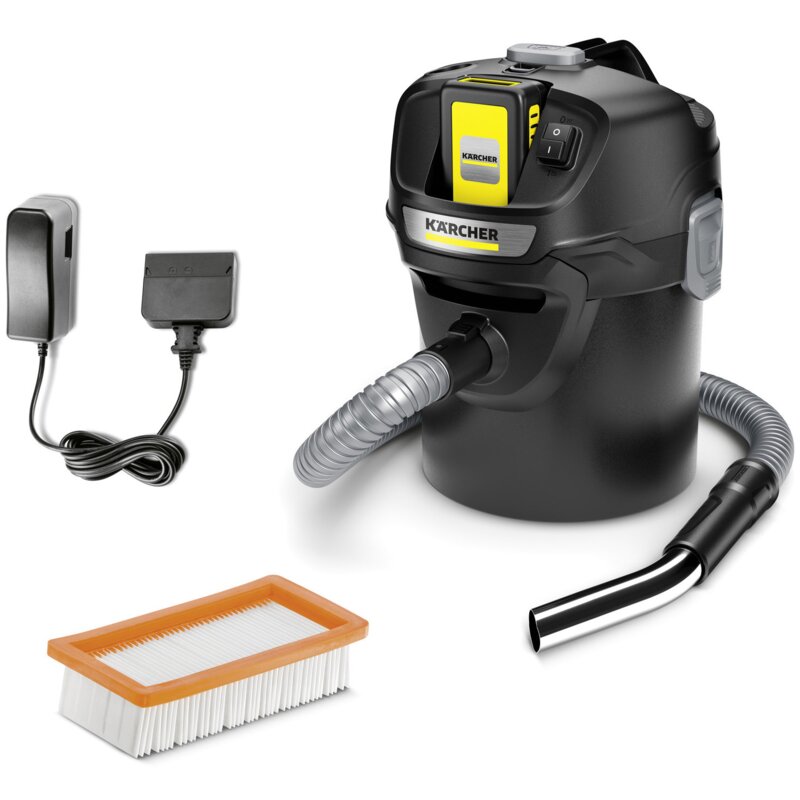 Odkurzacz do popiołu KARCHER AD 2 Battery Set 200 W 14 L