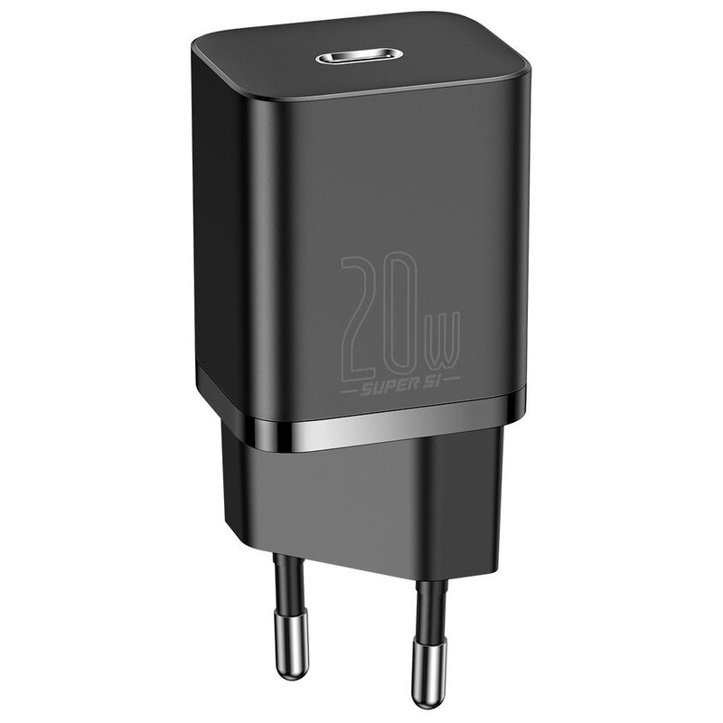 Ładowarka sieciowa BASEUS Super Si CCSUP-B01 20W Czarny ładowarka do telefonu USB-C