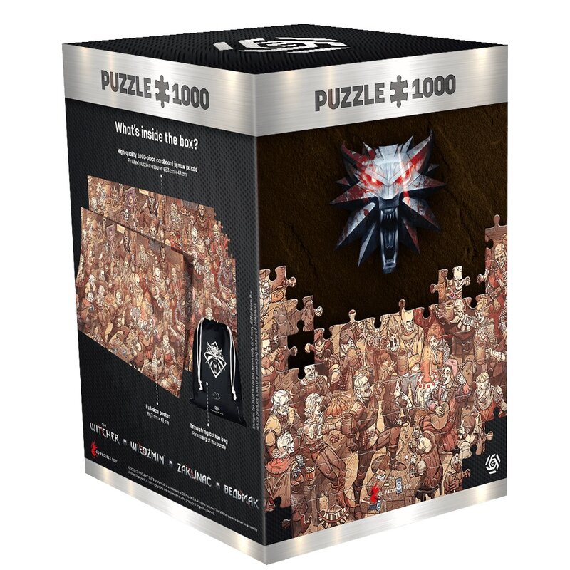 Puzzle CENEGA Good Loot Gaming Puzzle Wiedźmin Birthday (1000 elementów)