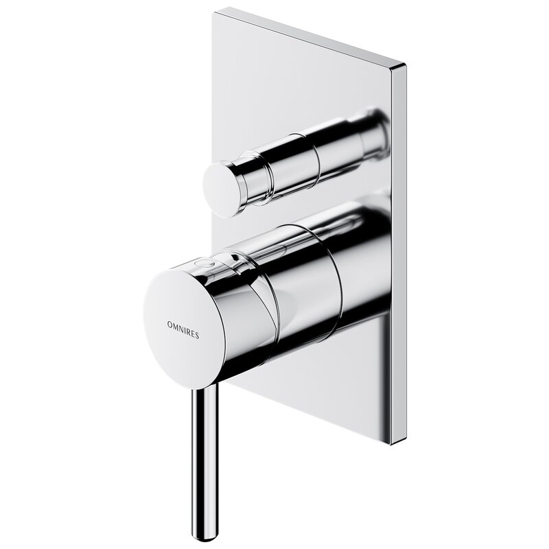 Bateria wannowa podtynkowa OMNIRES Y Y1235/KCR Chrom