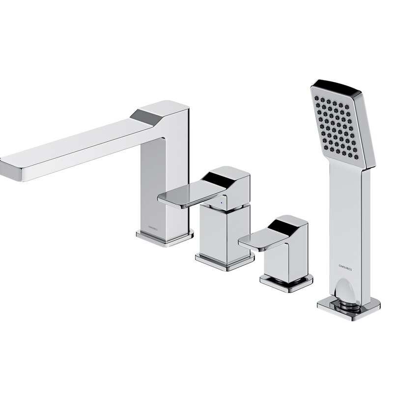 Bateria wannowa podtynkowa OMNIRES Slide SL7732CR Chrom
