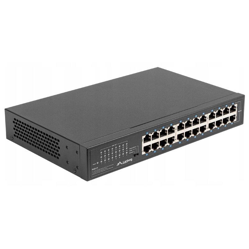 LANBERG SWITCH RSGE-24 RACK 19" (24-PORT, 1GB)