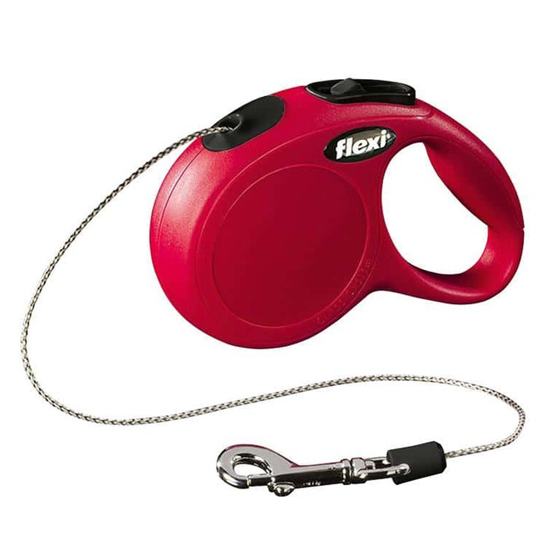 Smycz FLEXI New Classic Cat XS (3 m - 8 kg) Czerwony
