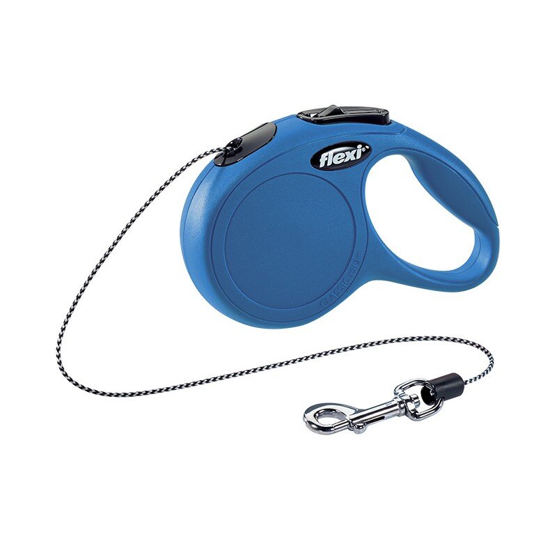 Smycz FLEXI New Classic XS (3 m - 8 kg) Niebieski