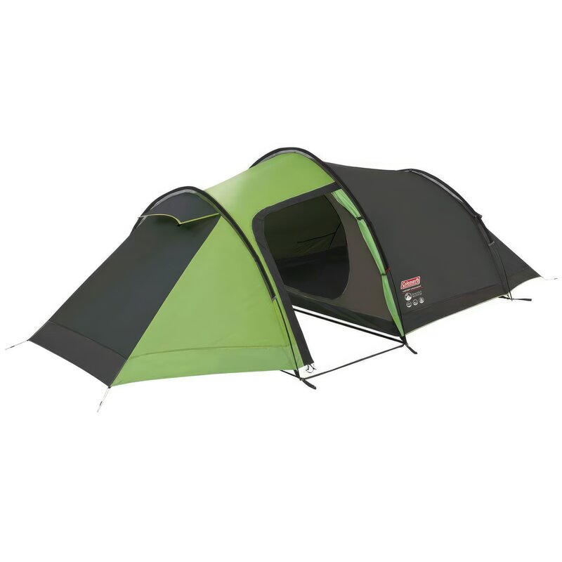 Namiot COLEMAN Laramie 3 BlackOut Zielono-czarny