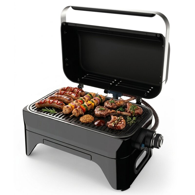 Grill ogrodowy gazowy CAMPINGAZ Attitude 2GO CV 2.5 kW 48 x 26 cm