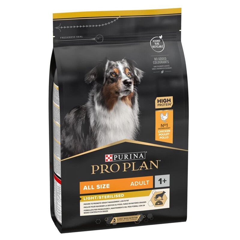 Karma dla psa PURINA Pro Plan All Size Adult Light Sterilised Kurczak 3 kg