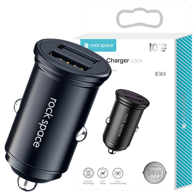 Ładowarka samochodowa ROCK SPACE C304