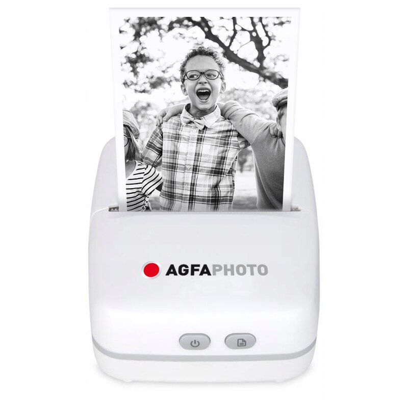 Drukarka AGFAPHOTO Realipix Pocket P Druk w kolorze Biały