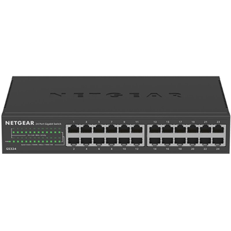 Switch NETGEAR GS324 Gigabit Ethernet, 24 porty