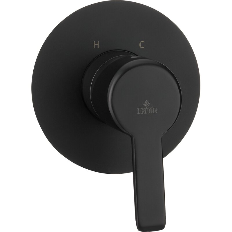 Bateria natryskowa DEANTE Arnika Nero BQA N44L