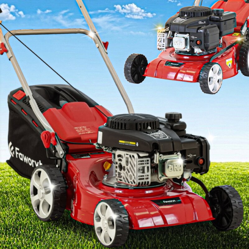 Kosiarka spalinowa FAWORYT SH41P123L, 41 cm, 123 cm3, 2.1 kW, kosz 40L, silnik Loncin