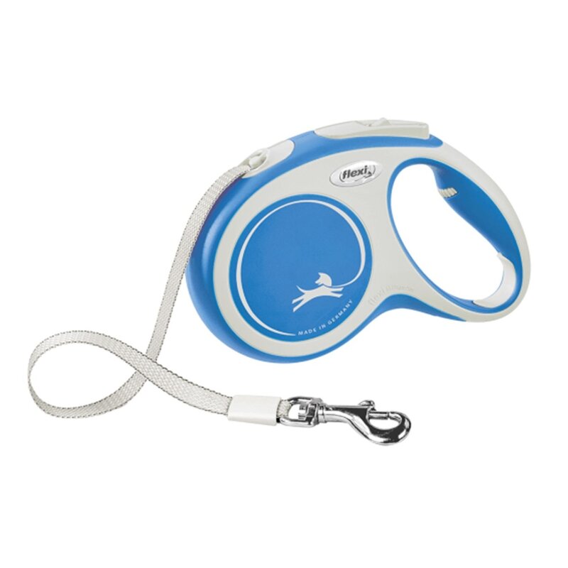 Smycz FLEXI New Comfort XS (3 m - 12 kg) Niebiesko-biały