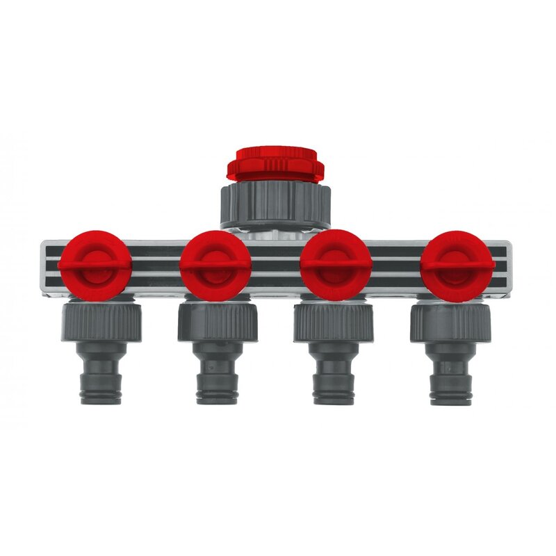 Przyłącze kranowe DEDRA z 4 wyjściami 80N003K