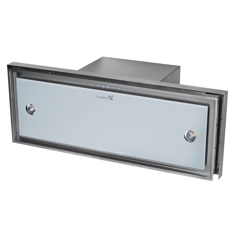 Okap SEENERGY Iris Incasso Vetro 56 WH Biały