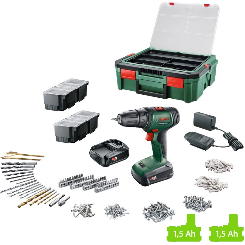Wiertarko-wkrętarka BOSCH UniversalDrill 18V 06039D4003 zestaw akumulatorów